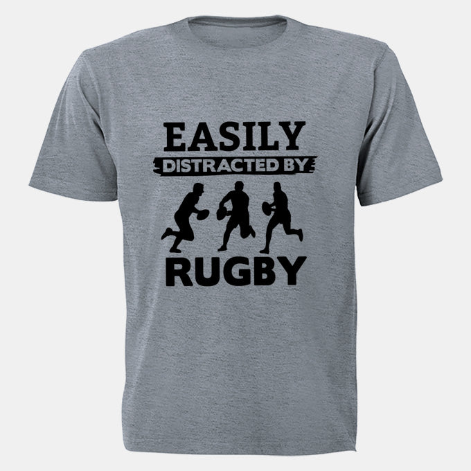 Easily Distracted by RUGBY - Kids T-Shirt - BuyAbility South Africa