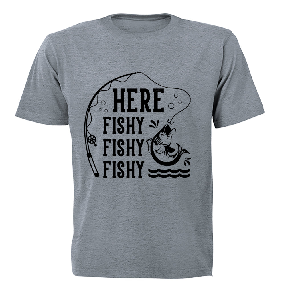 Here Fishy Fishy - Kids T-Shirt - BuyAbility South Africa