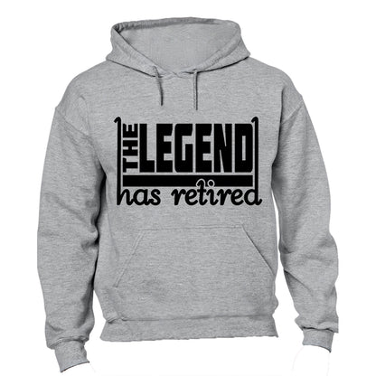 Legend Has Retired - Hoodie - BuyAbility South Africa