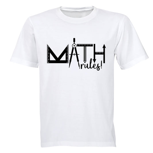 Math Rules - Kids T-Shirt - BuyAbility South Africa