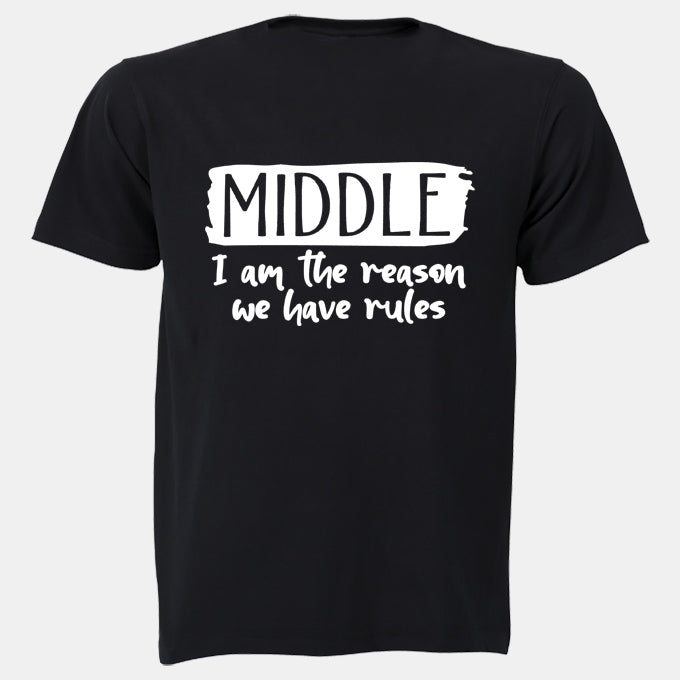 Middle Child - The Reason - Kids T-Shirt - BuyAbility South Africa