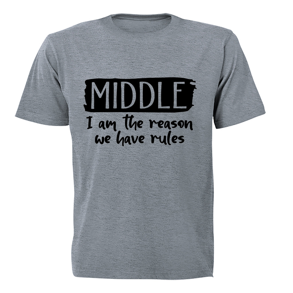 Middle Child - The Reason - Kids T-Shirt - BuyAbility South Africa