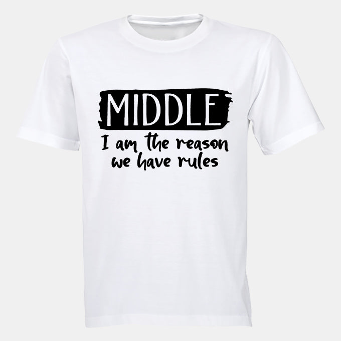 Middle Child - The Reason - Kids T-Shirt - BuyAbility South Africa