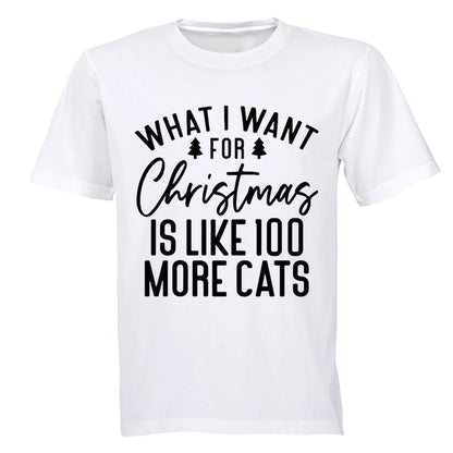 More Cats - Christmas - Adults - T-Shirt - BuyAbility South Africa