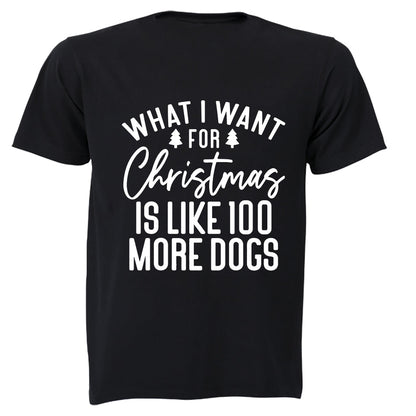 More Dogs - Christmas - Adults - T-Shirt - BuyAbility South Africa