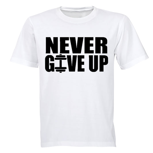 Never Give Up - Adults - T-Shirt - BuyAbility South Africa