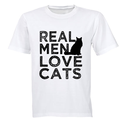 Real Men Love Cats - Adults - T-Shirt - BuyAbility South Africa