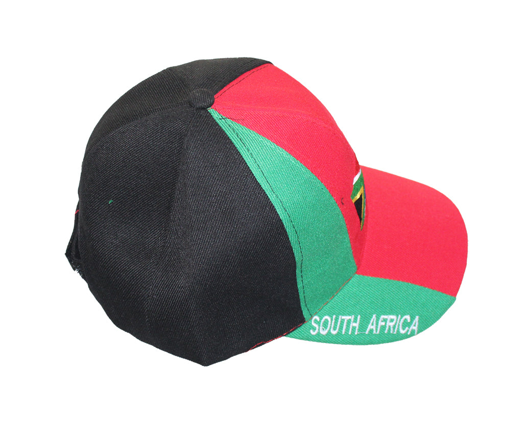 Flag Embroidered Cap - South Africa