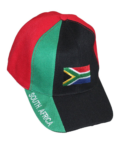 South Africa - Flag Embroidered Cap