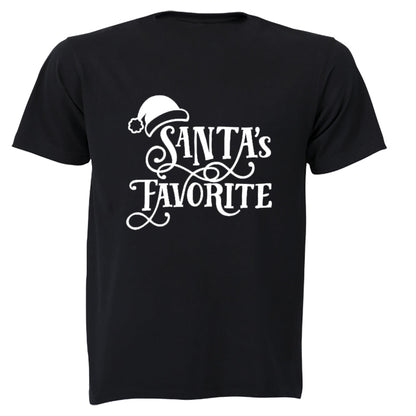 Santa s Favorite - Christmas Hat - Kids T-Shirt - BuyAbility South Africa