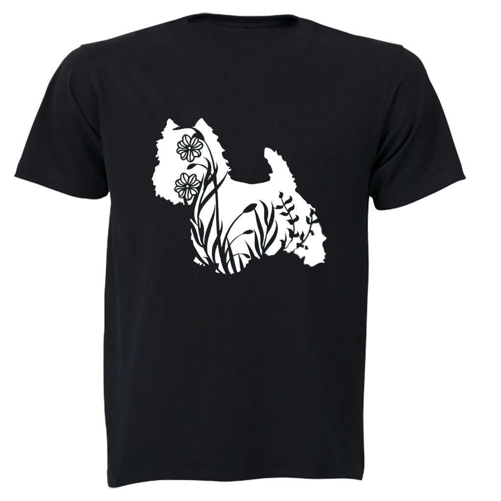 Scottish Terrier Silhouette - Adults - T-Shirt - BuyAbility South Africa