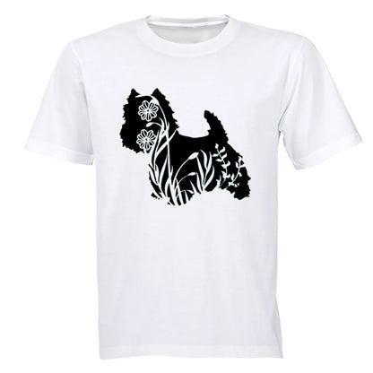 Scottish Terrier Silhouette - Adults - T-Shirt - BuyAbility South Africa