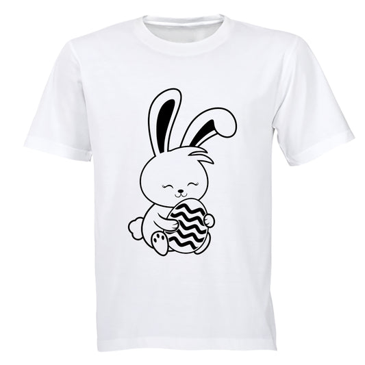 Sitting Easter Bunny - Kids T-Shirt - BuyAbility South Africa