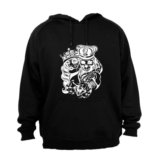 Skeleton Royalty - Halloween - Hoodie - BuyAbility South Africa