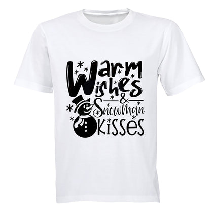 Snowman Kisses - Christmas - Kids T-Shirt - BuyAbility South Africa