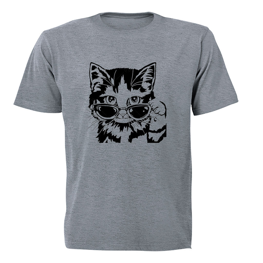 Sunglasses Cat - Adults - T-Shirt - BuyAbility South Africa