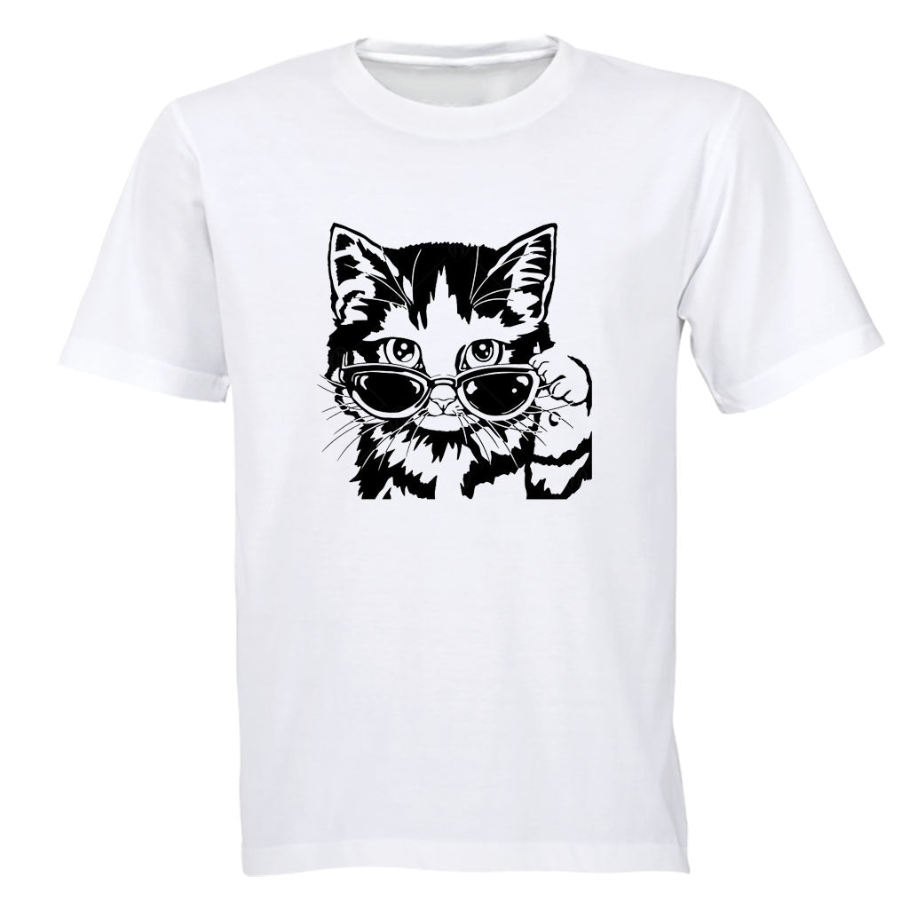 Sunglasses Cat - Adults - T-Shirt - BuyAbility South Africa