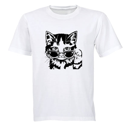 Sunglasses Cat - Adults - T-Shirt - BuyAbility South Africa