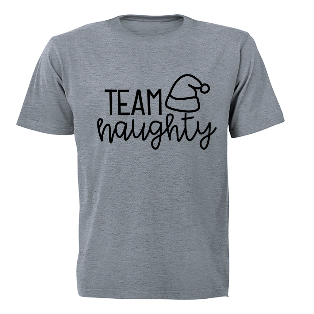 Team Naughty - Christmas - Kids T-Shirt - BuyAbility South Africa