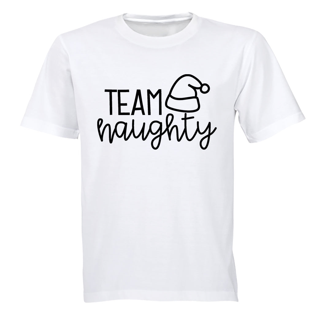 Team Naughty - Christmas - Kids T-Shirt - BuyAbility South Africa