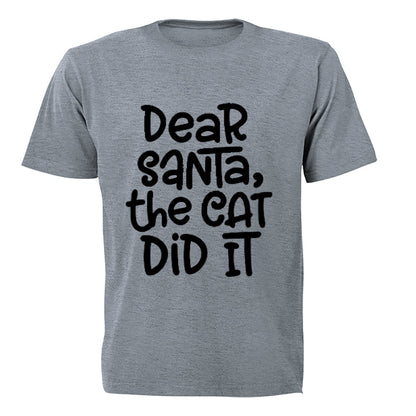 The Cat Did It - Christmas - Kids T-Shirt - BuyAbility South Africa