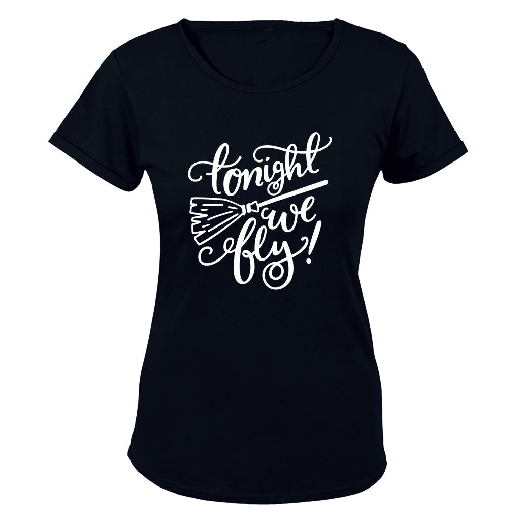 Tonight We Fly - Halloween - Ladies - T-Shirt - BuyAbility South Africa