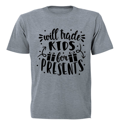 Trade Kids for Presents - Christmas  - Adults - T-Shirt - BuyAbility South Africa