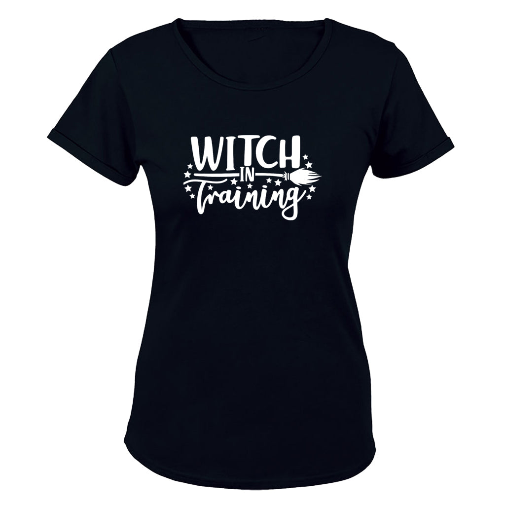 Witch in Training - Halloween - Ladies - T-Shirt - BuyAbility South Africa